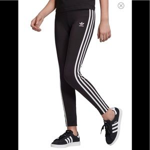 New adidas originals 3 stripes Leggings Girl youth